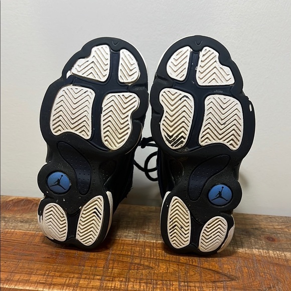 Air Jordan Blue and Black High-Top Sneakers, Size 12C - Picture 11 of 11